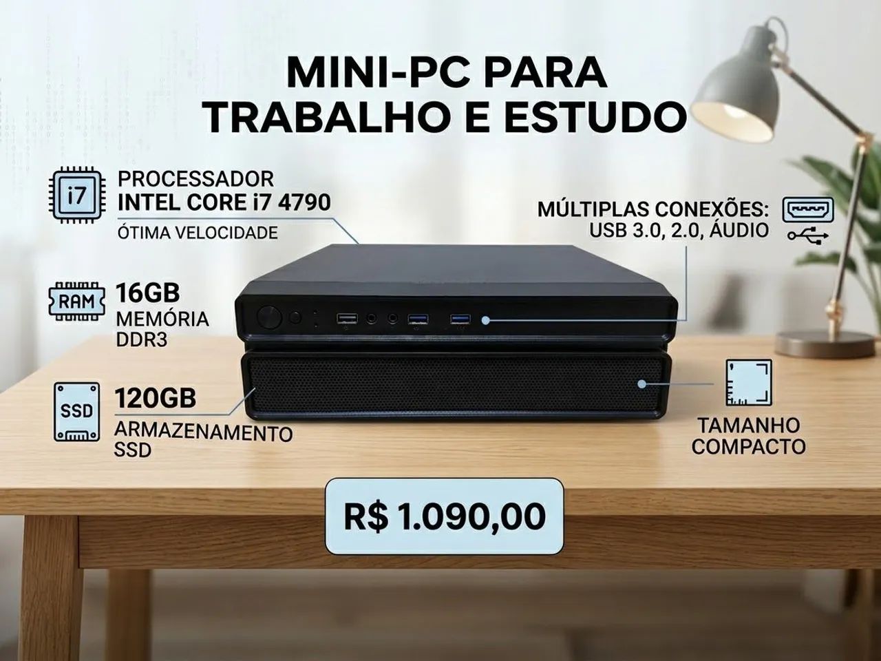 Computador Slim poderoso ***Oportunidade***