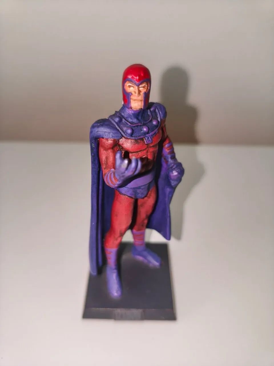 Miniatura Magneto Eaglemoss Marvel Metal + Caixa + Fascículo