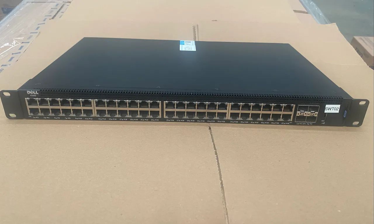 switch Dell X1052 48 portas Gigas + 4 Portas SFP - Foto 2