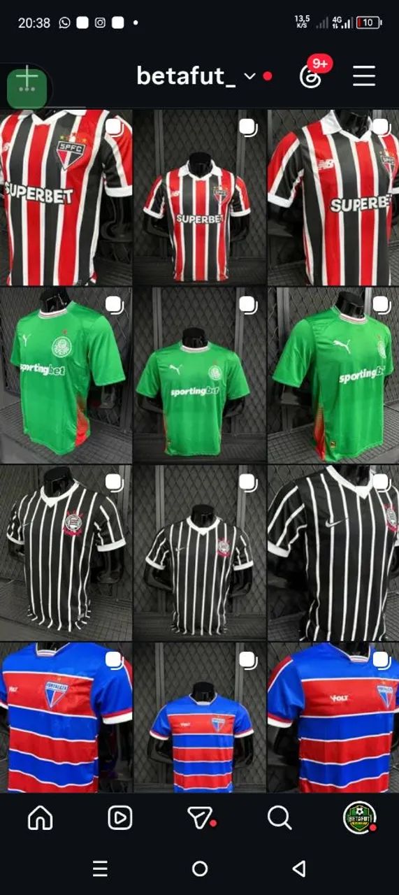 Bazar de camisa nova
