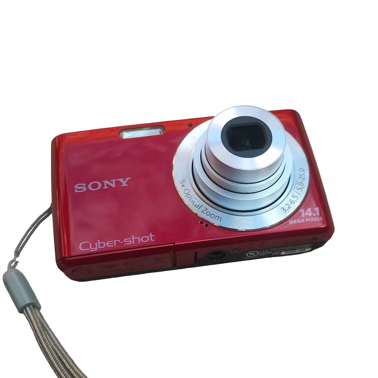 SONY Cyber-shot 本体 レッド Câmera digital Sony Cyber-Shot DSC-W620 HD 14.1 mp Super nova