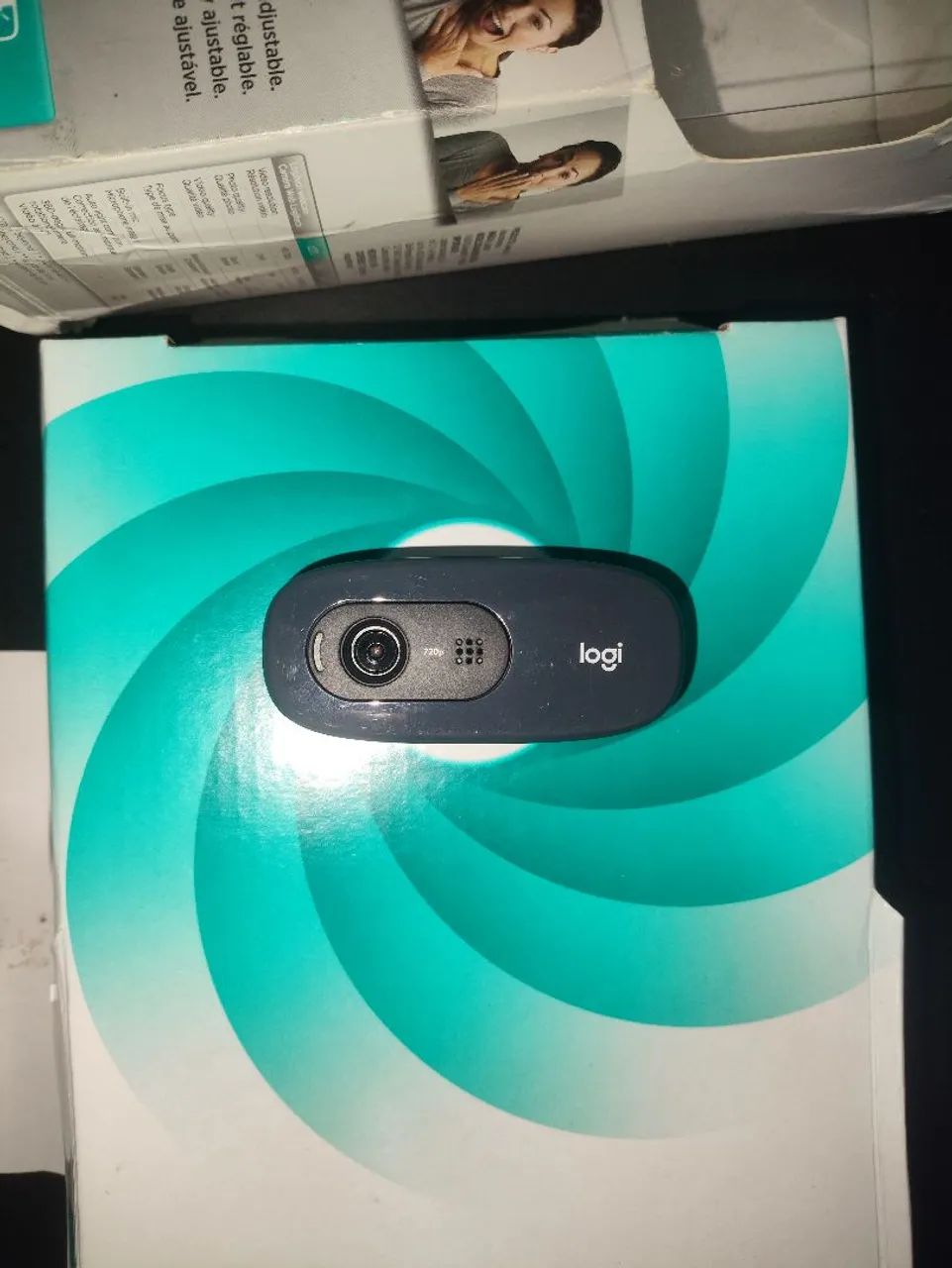 Webcam Logitech C270 HD 720p Original - Funcionando Perfeitamente - Foto 4