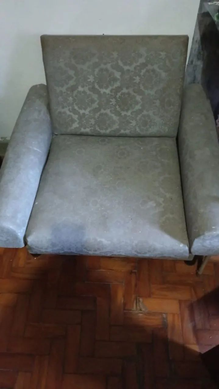 Poltrona madeira vintage  - Foto 3