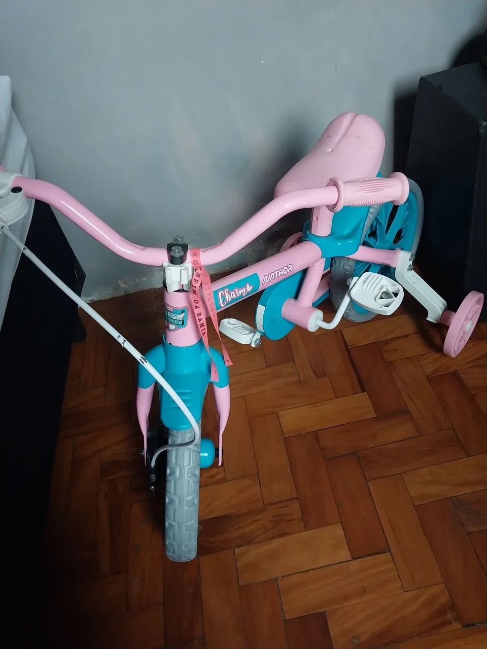 Bicicleta Infantil Nathor Charm Aro 12 - Muito Conservada! - Foto 2