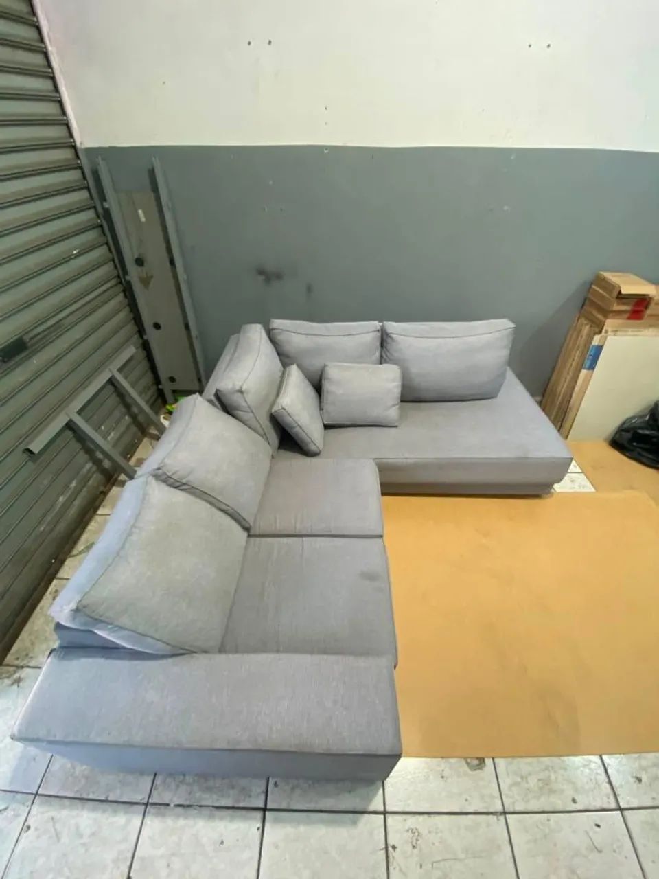 Sofá retrátil em L - Foto 3
