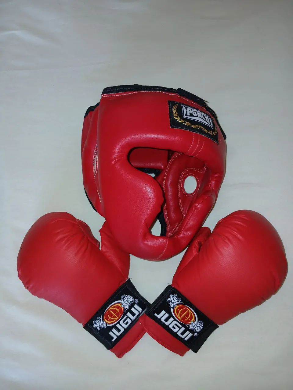 ? Kit de Equipamentos para Karatê JUGUI - Luvas + Capacete + Bolsa  - Foto 2