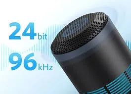 Microfone Anker Powercast M300 Gamer Podcast Stream Rgb Usb - Foto 5