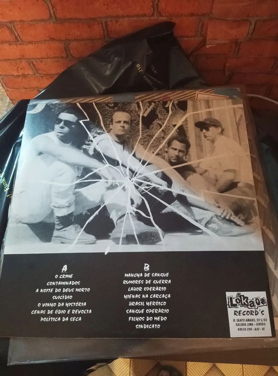 LP disco de vinil Karne krua punk hardcore 1994 raro - Foto 2