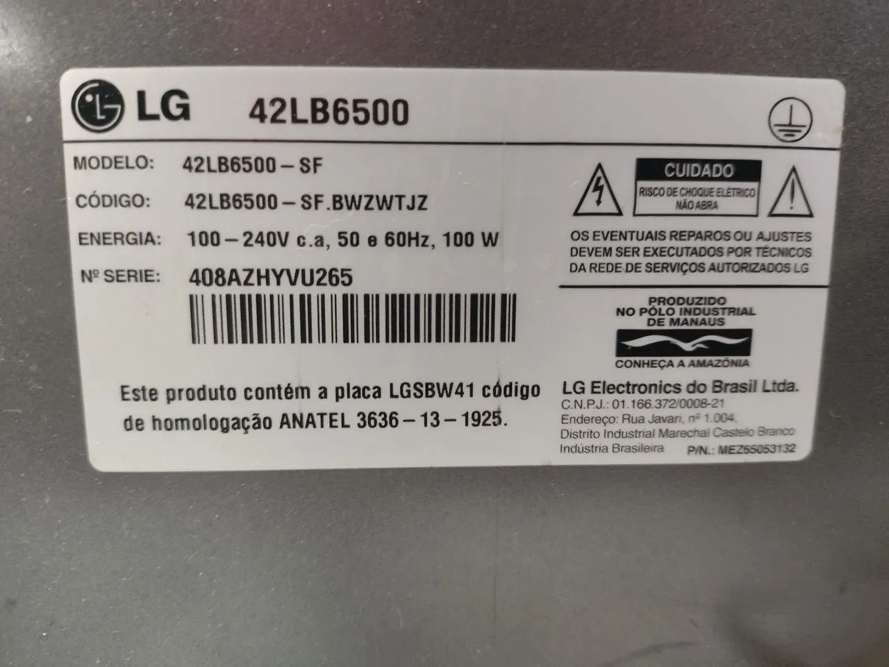 Tv 42 LG - leia  - Foto 2