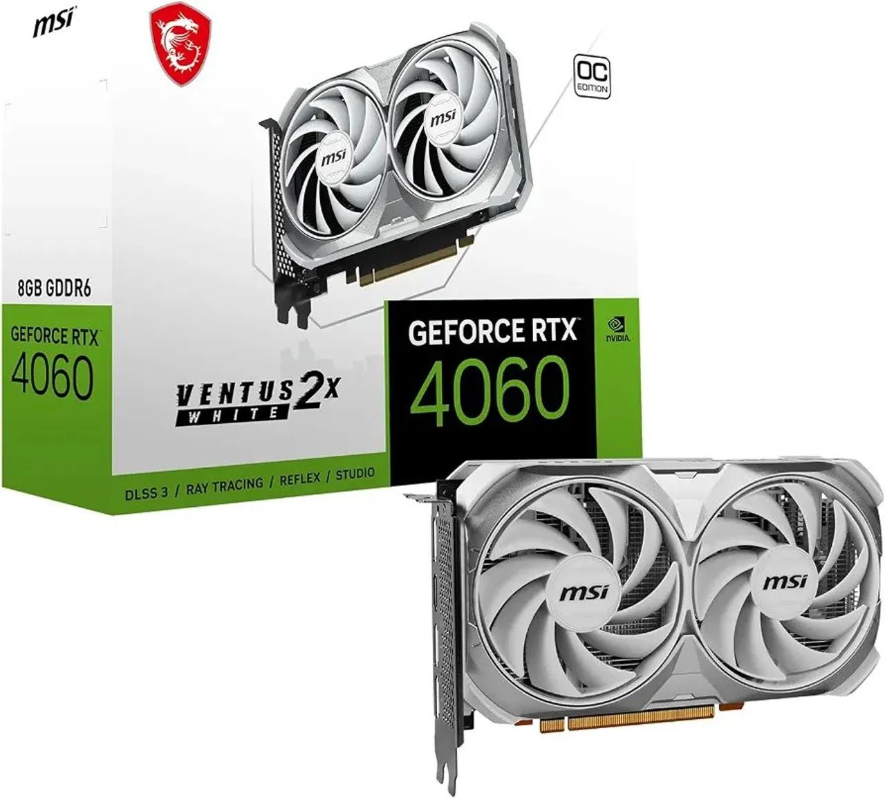 Msi GeForce RTX 4060 8 vram white  - Foto 2