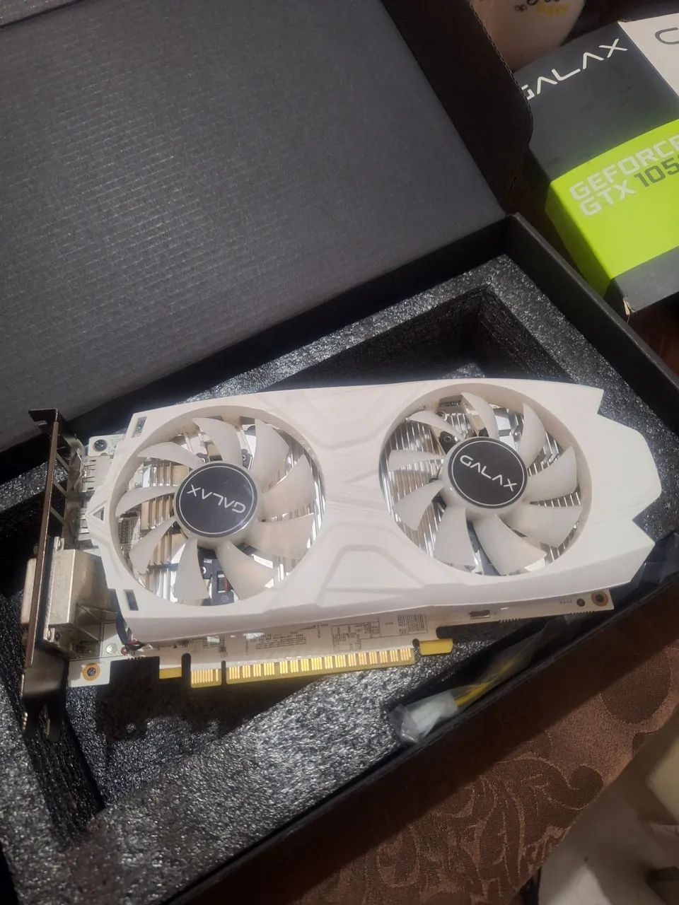 Gtx 1050ti ti galax versão branca 4gb - Placas de Vídeo - JK II