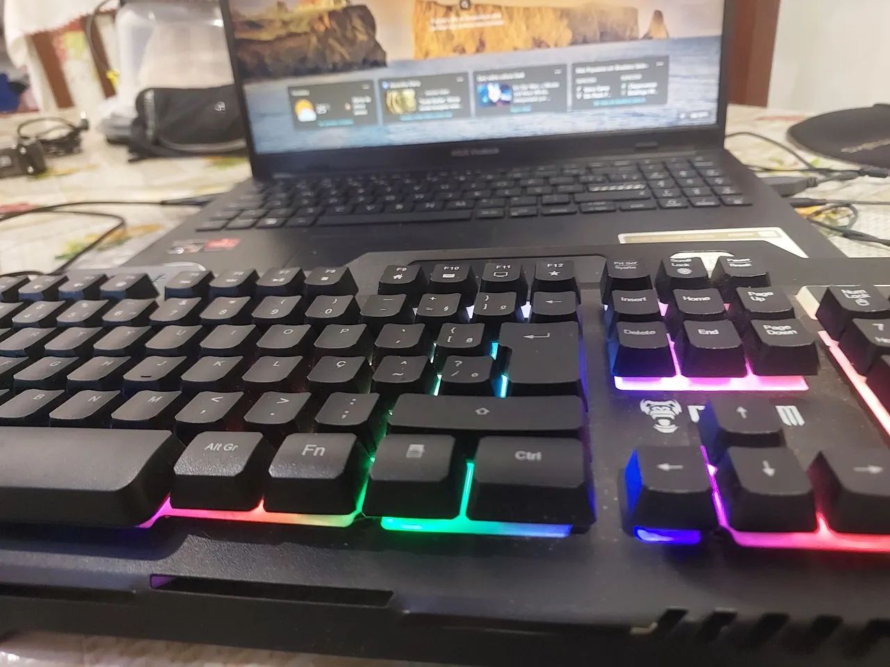 TECLADO GAMER CLANM 100% - Foto 5