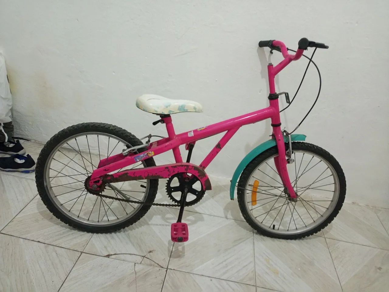 Bicicleta rosa - Foto 5