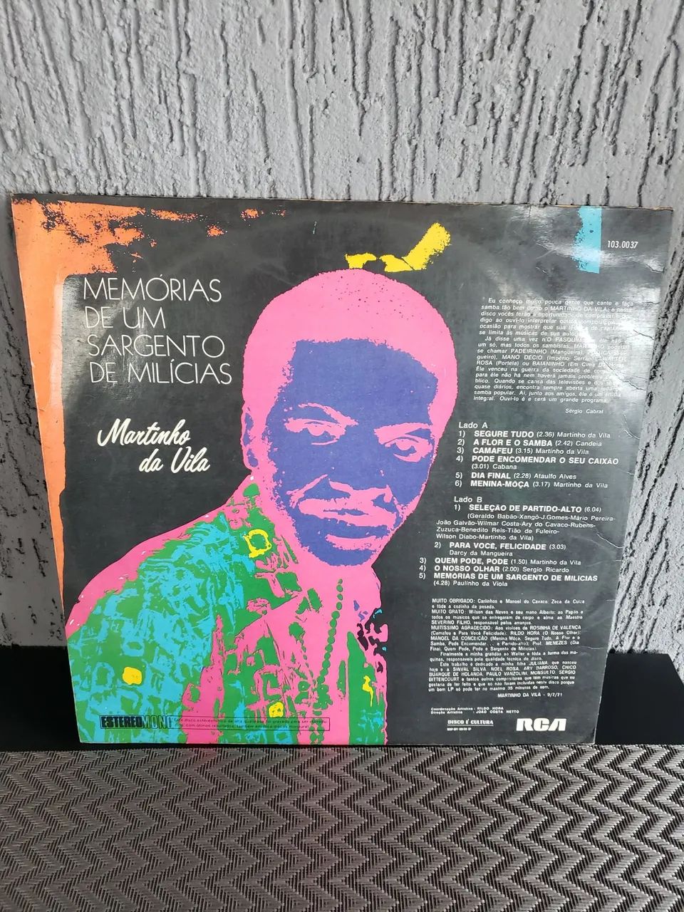 DISCO VINIL/MARTINHO DA VILA - Foto 2