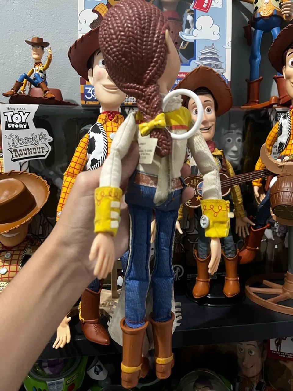 Jessie pull string hasbro Toy Story and beyond 2002 - Foto 2