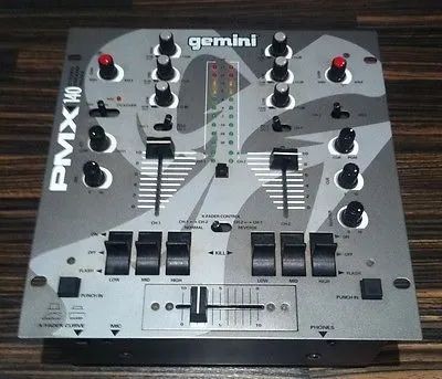 Mixer Gemini Pmx 140 Profissional Precisa Leve Revisao Rj Entrego Ac Cartao.