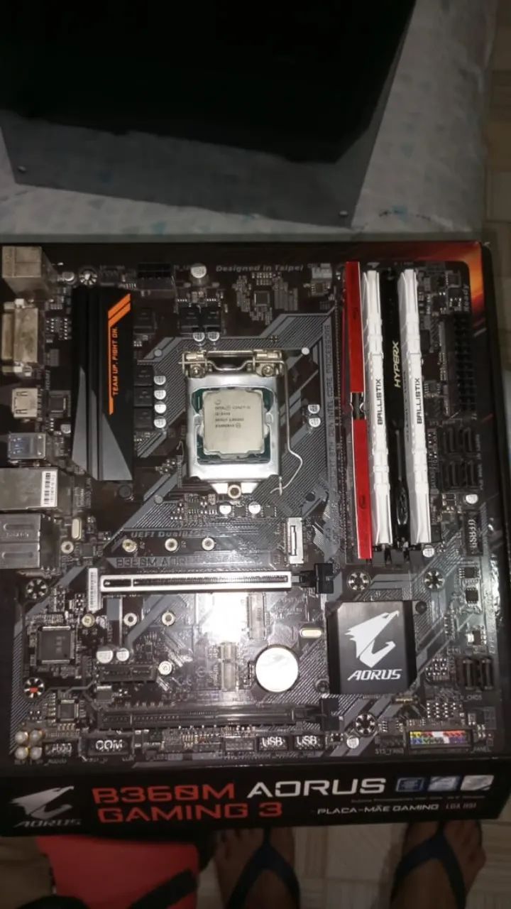 Kit upgrade I5 8400 b360m 32gb ram