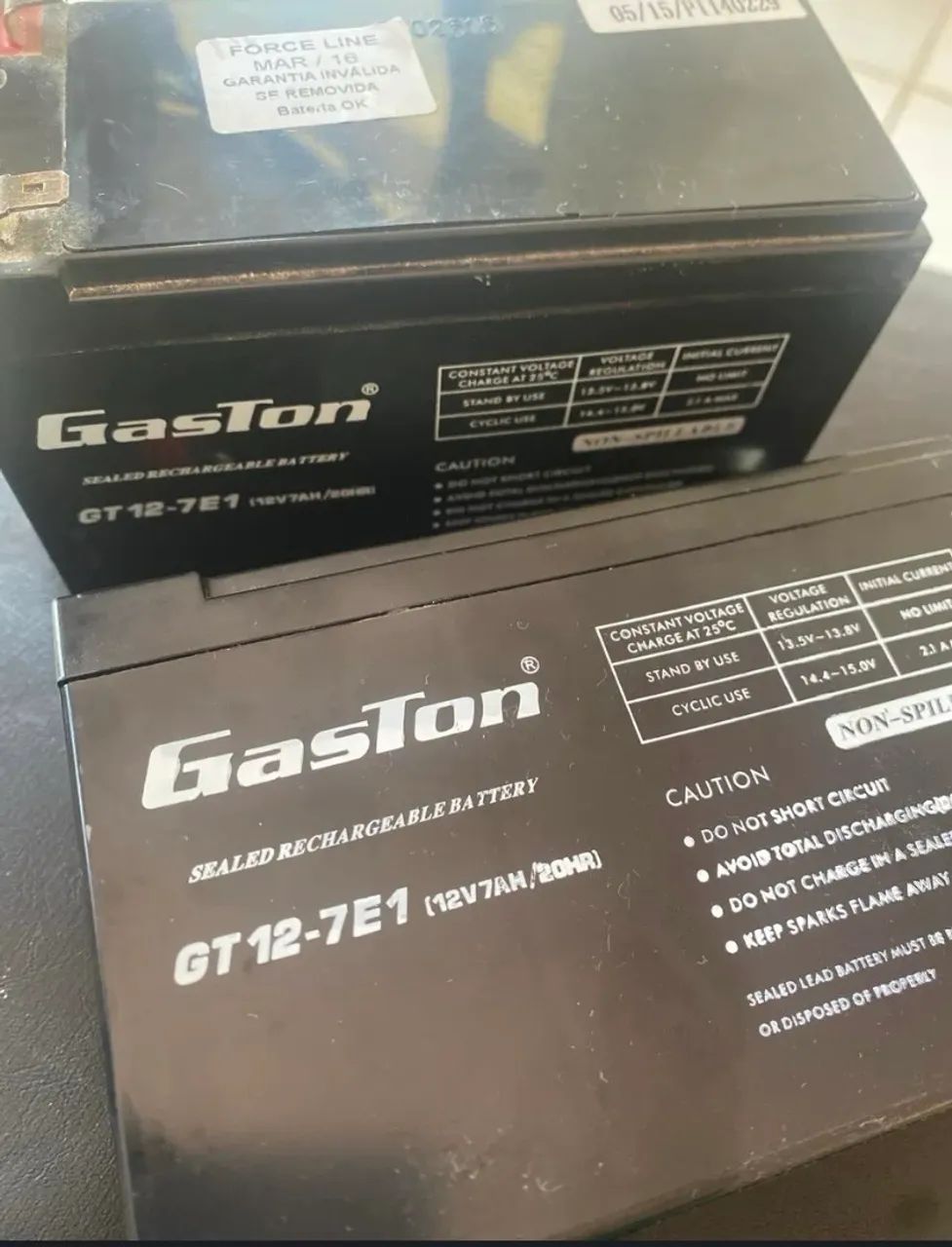 Bateria Gaston GT12-7E1 2