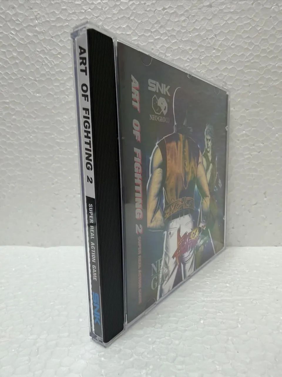 Box Neo Geo CD com 7 Jogos Prensados Completos com Manual Colorido