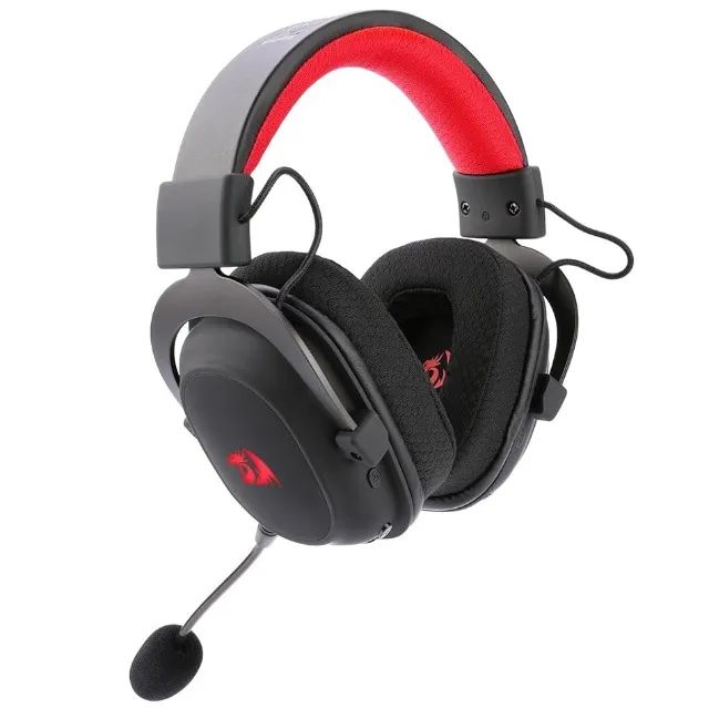 HEADSETGAMER REDRAGON ZEUS PRO PRETO S/FIO 7.1 H510-PRO NOVO LACRADO! - Foto 2
