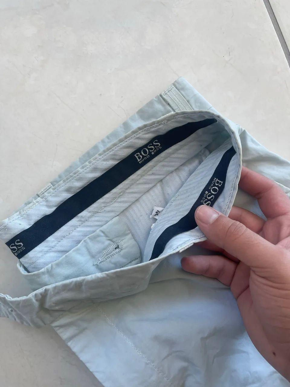 Calça slim fit Hugo Boss - Foto 3