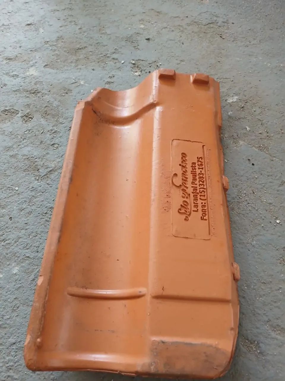 Telha portuguesa, seminova  3.000 , vendo por $1,50 a unidade ou $4500,00 o lote a retirar - Foto 4