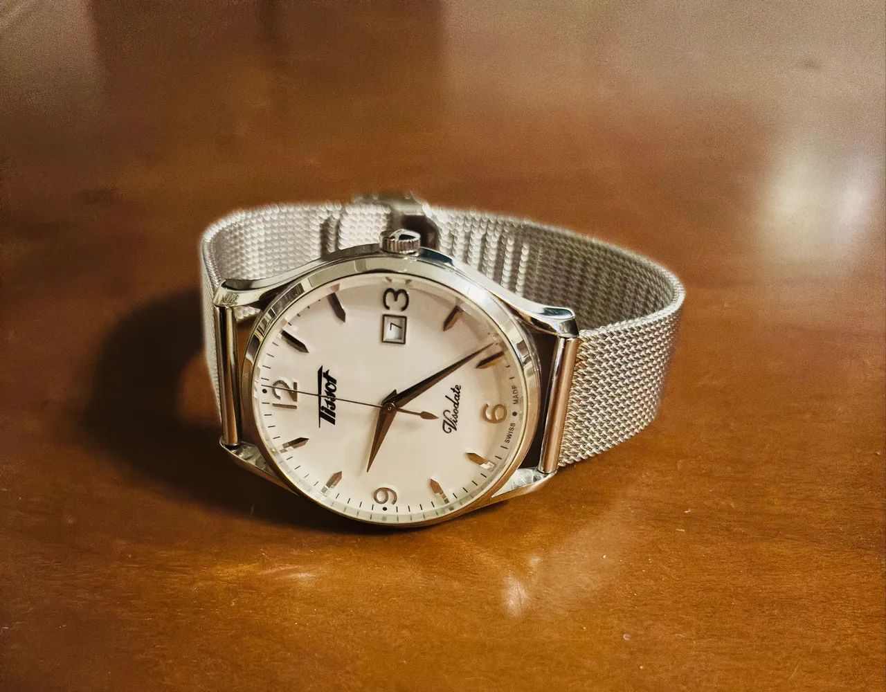 Relógio Tissot Heritage Visodate Original - Foto 5