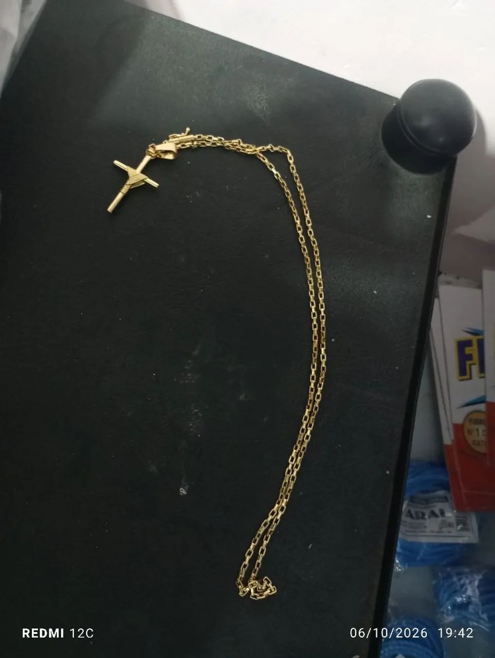 Corrente banhada a ouro. - Foto 2