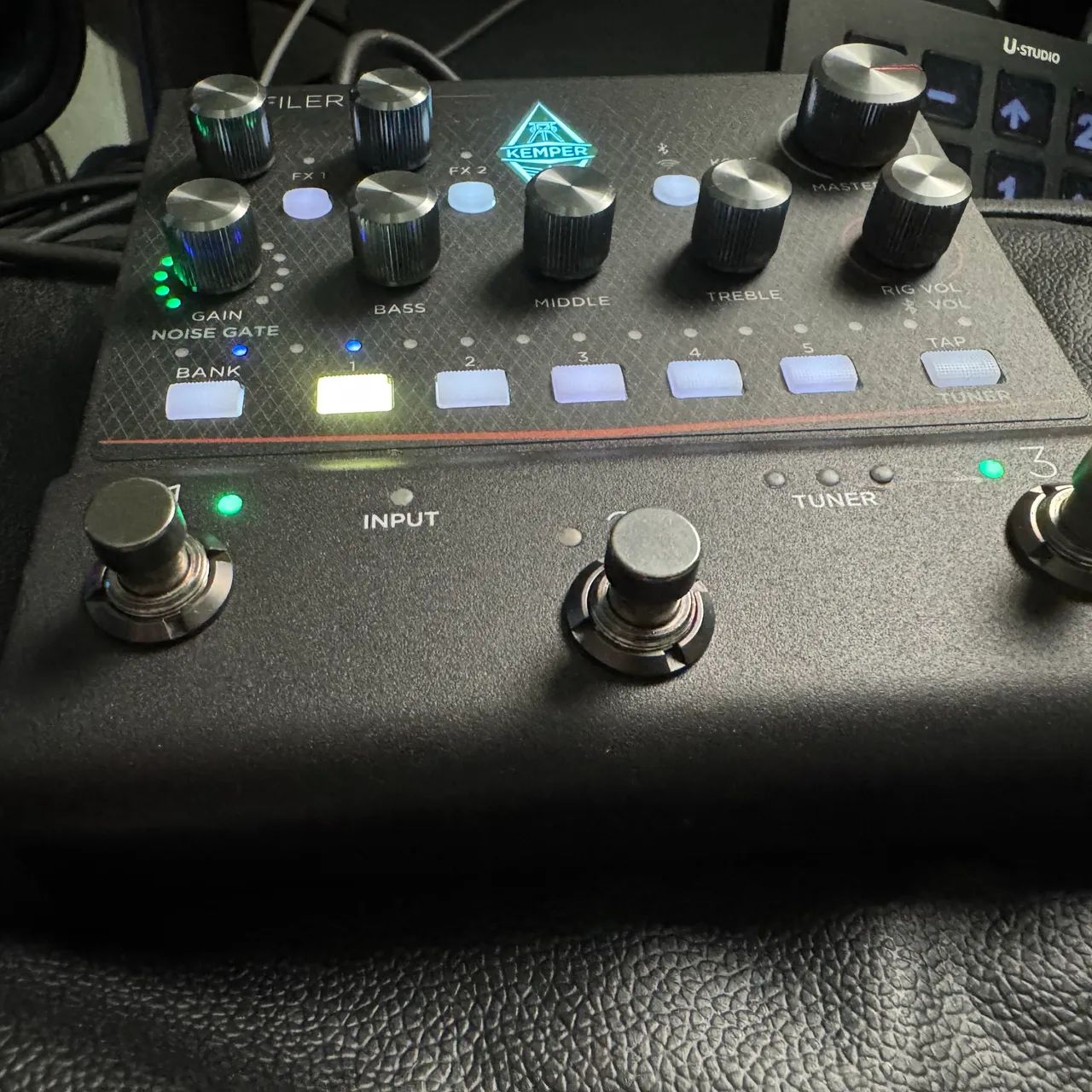 Pedaleira Kemper Player Profiler (boss, quad cortex, fractal audio