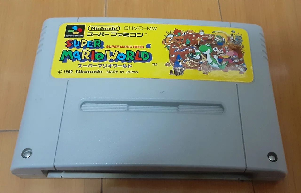 Super Mário para o Super Famicom "Nintendo Japonês"