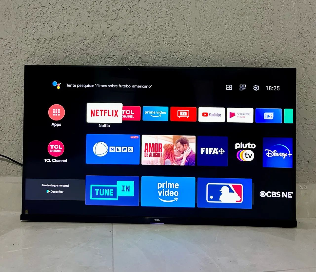 Smart Tv ANDROID TCL 40pol.