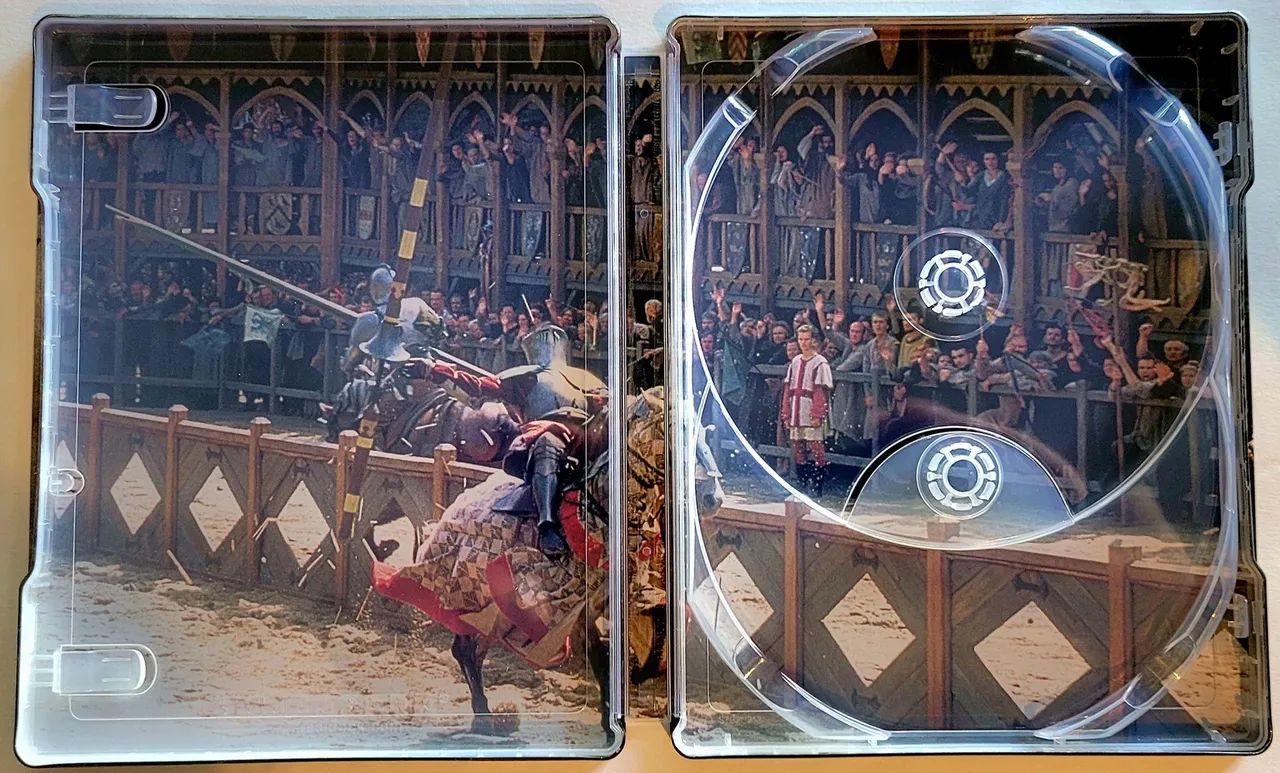 Steelbook 4K Coração de Cavaleiro Legendado - Foto 4