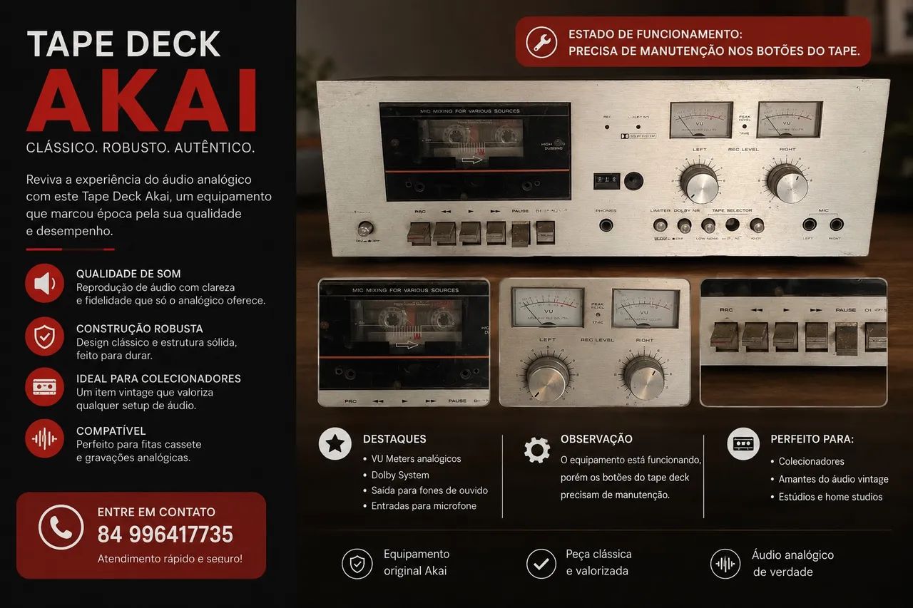 Tape Deck - Akai