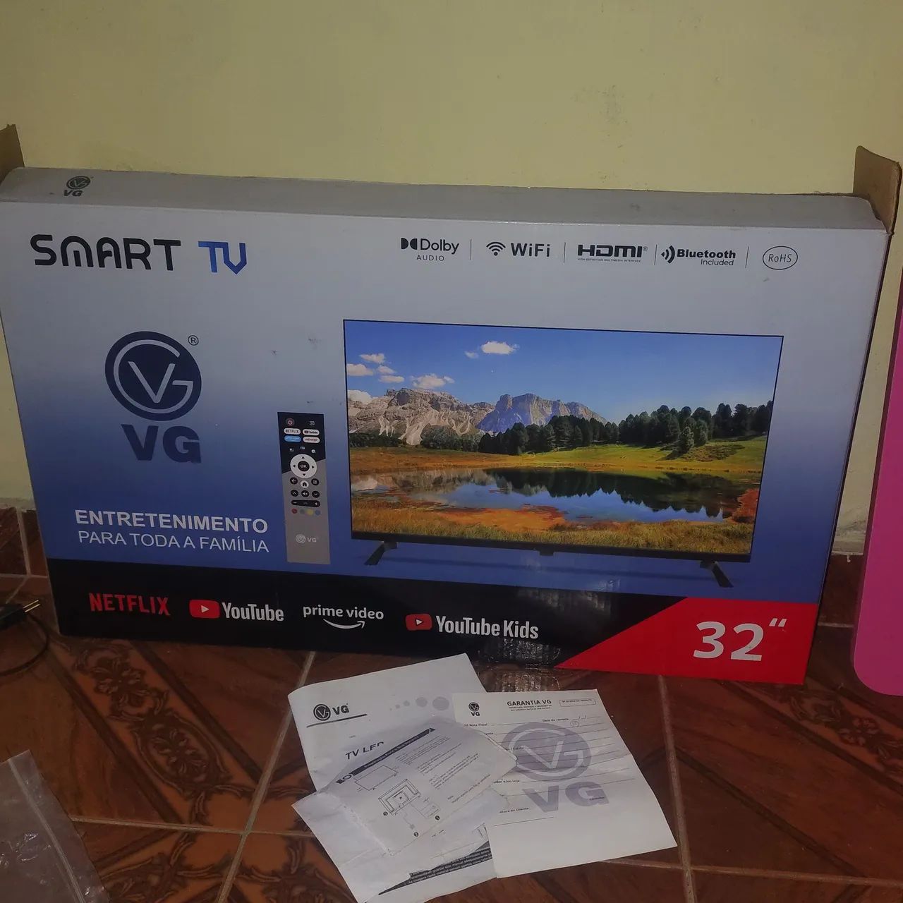 TV smart 32 polegadas, tem nota fiscal  - Foto 2