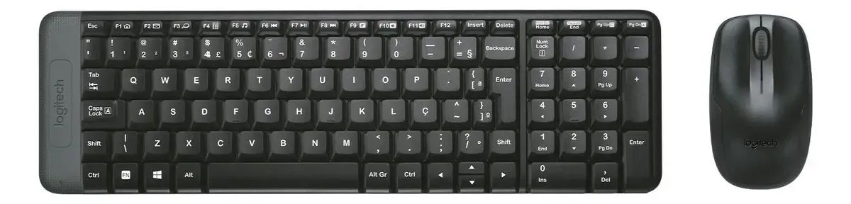 Combo Teclado e Mouse sem fio Logitech MK220 Layout ABNT2 - Foto 5