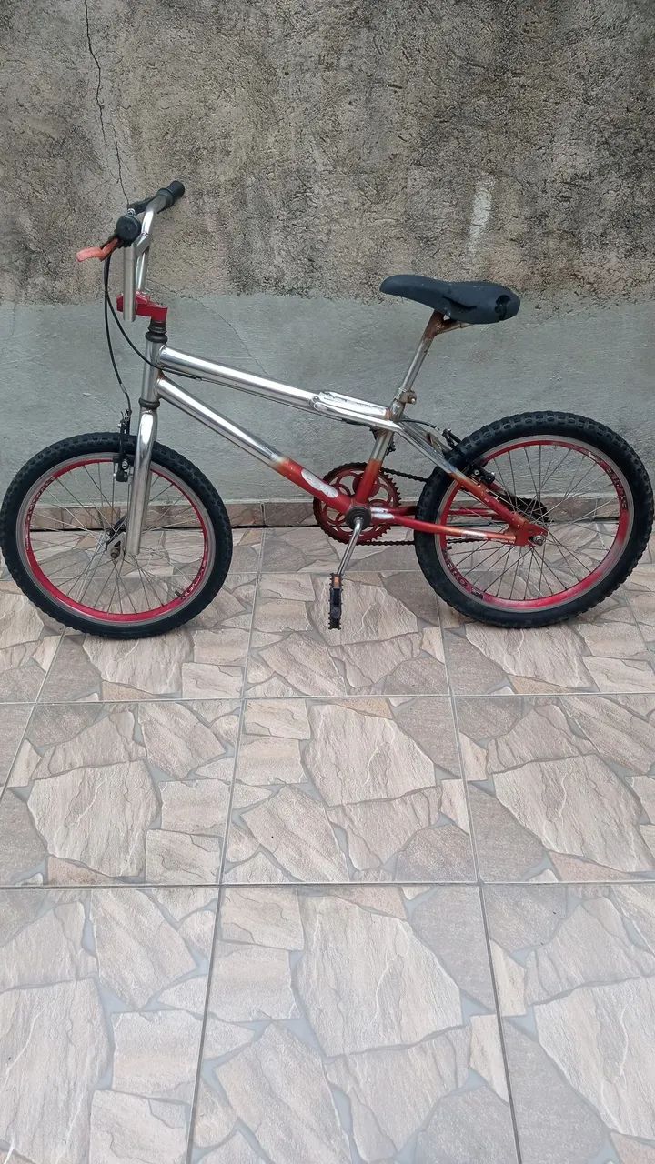 Bicicleta cross cromada  - Foto 4