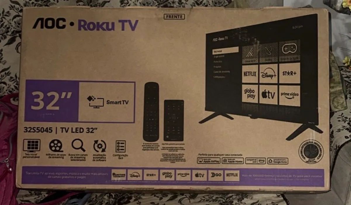 Smart tv 32 Aoc nova na caixa 