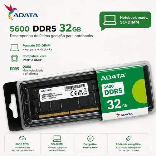 Memoria 32gb DDR5 Notebook Adata - Foto 2