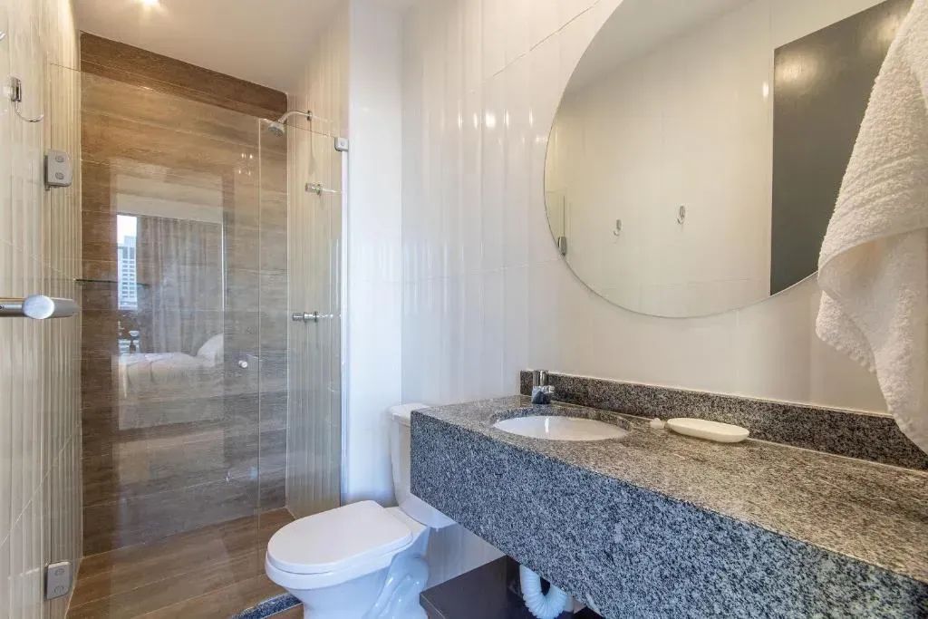 Vendo flat tipo studio 100% mobiliado com 1 quarto, na Ilha do Leite. - Foto 5
