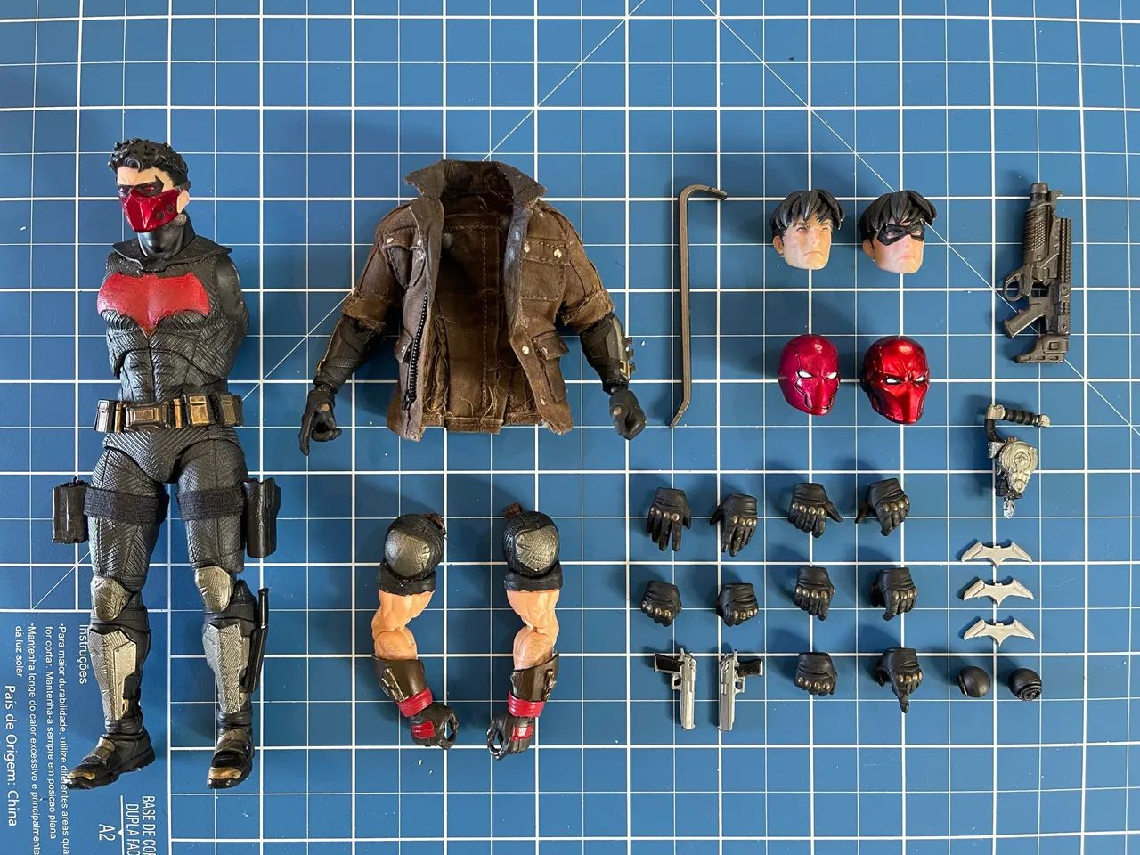 Capuz vermelho custom - Feito com linha mafex originais  - Foto 5