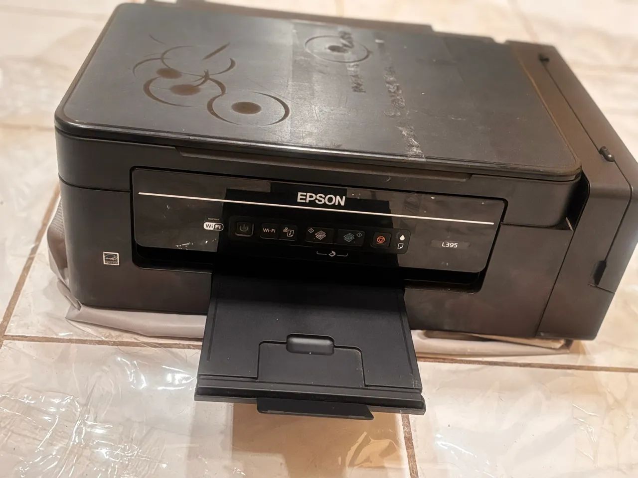     Epson L395 Sublimática - Funcionando, Só Precisa de Limpeza nas Cabeças - Foto 2