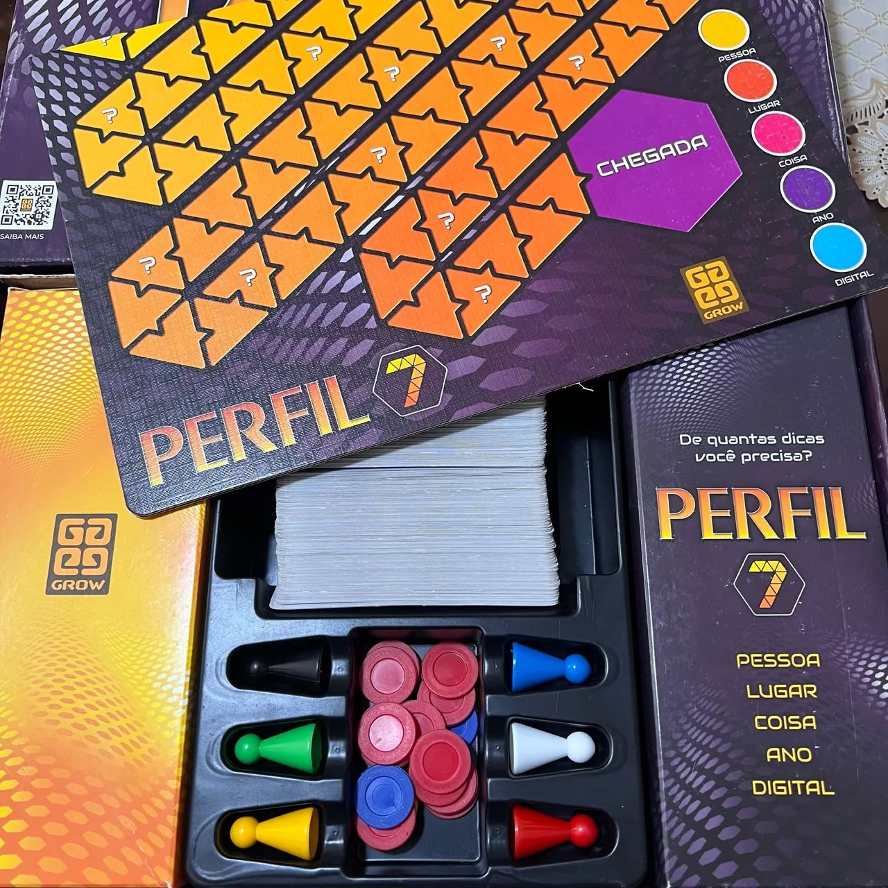 Jogo Perfil 7 Completo - Excelente Estado - Foto 3