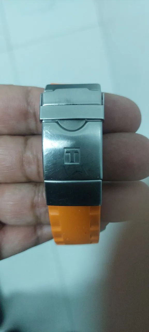 Tissot touch sea touch Orange  - Foto 4
