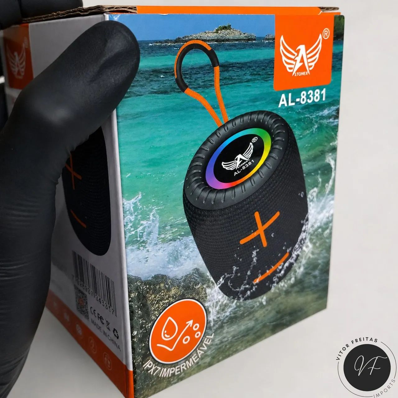 Caixa de Som Bluetooth Impermeável | Entrega Grátis em VCA  - Foto 4