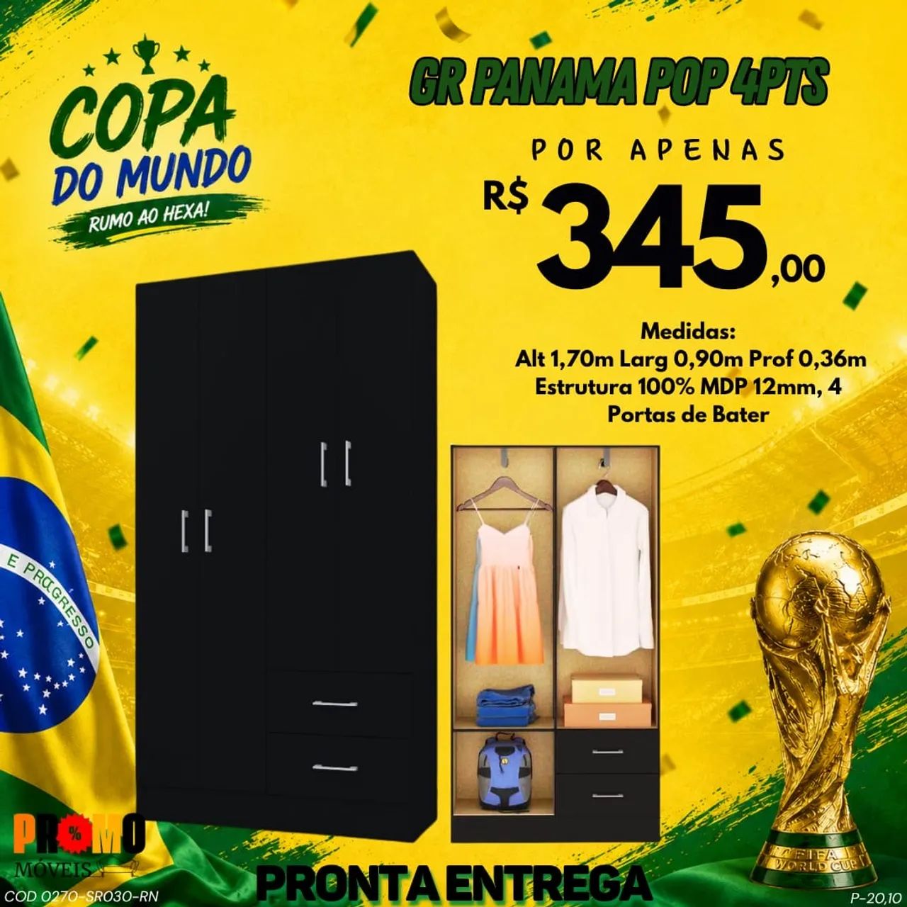 Guarda roupa solteiro  - Foto 2