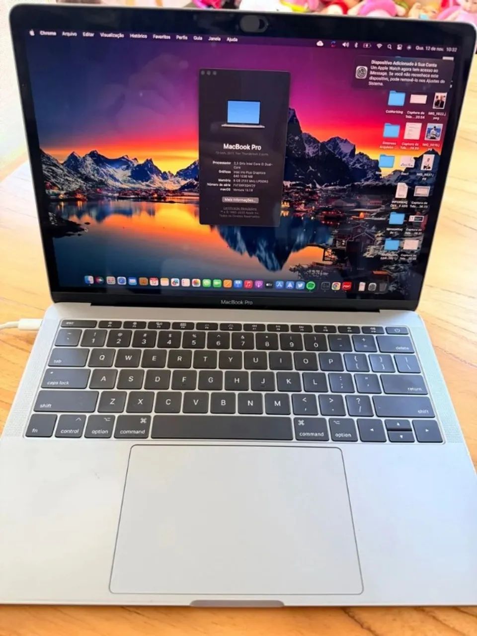 macbook pro 13 polegadas 2017 8gb