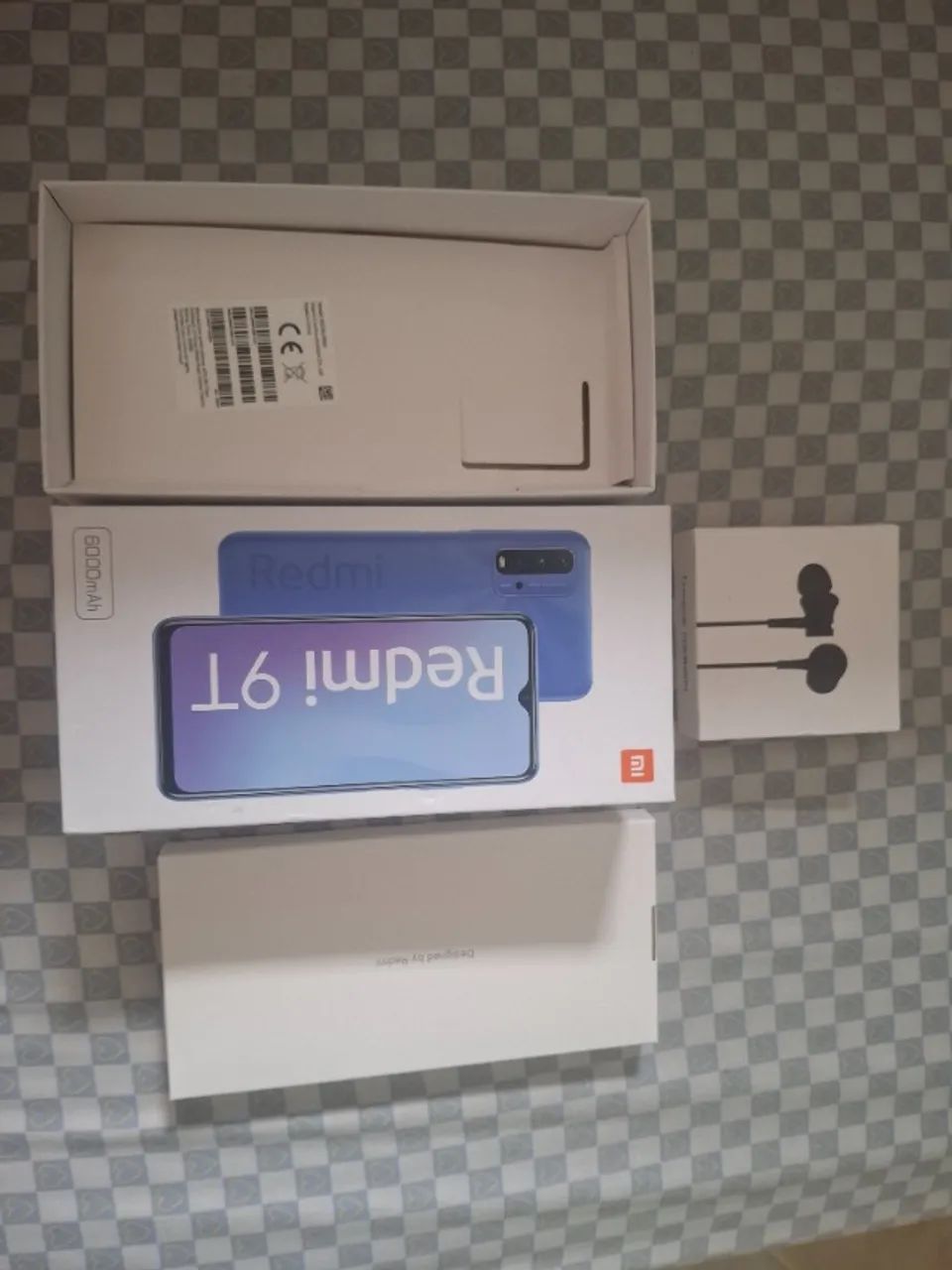 Celular Redmi 9T Azul, funcionando perfeitamente - Foto 4