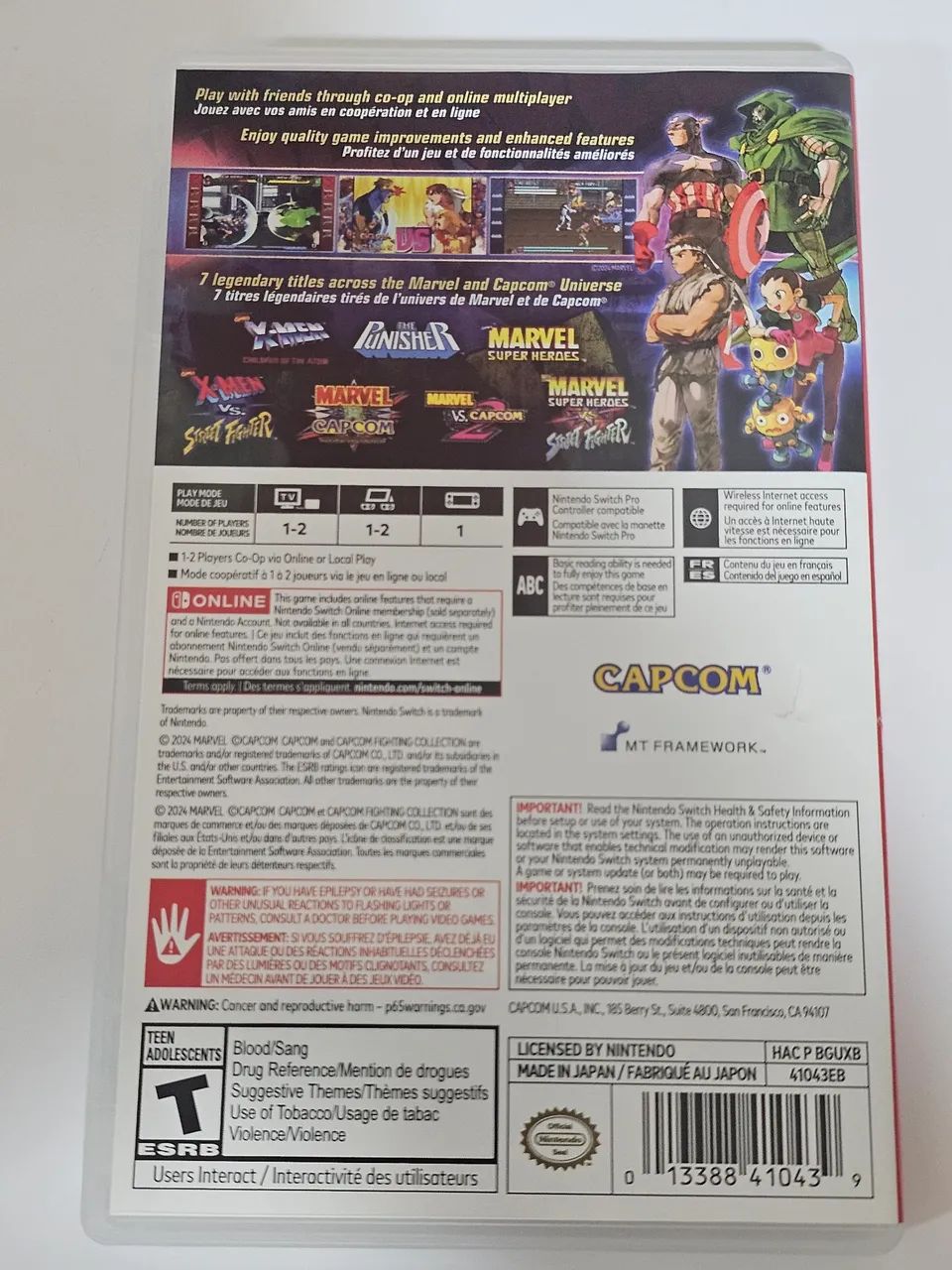 Marvel vs Capcom: Fighting Collection. Jogo de Nintendo Switch.  - Foto 5