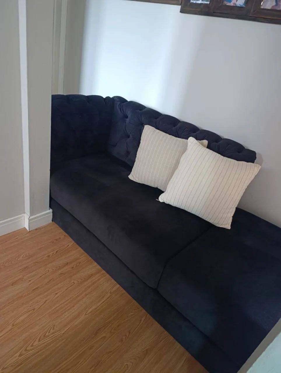 Sofá Divã Veludo Suede - 175x80 - Foto 4