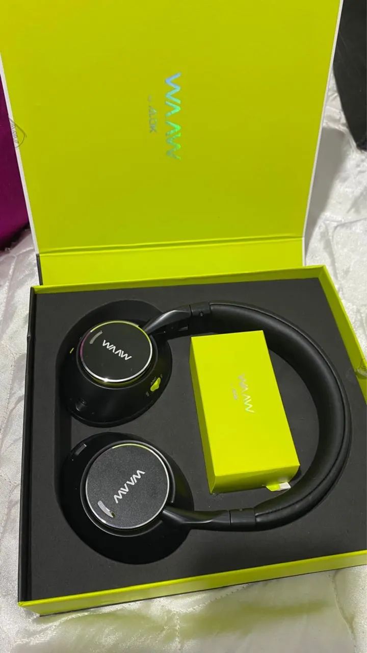 Fone de ouvido do Alok sem fio ou pode usar com fio 